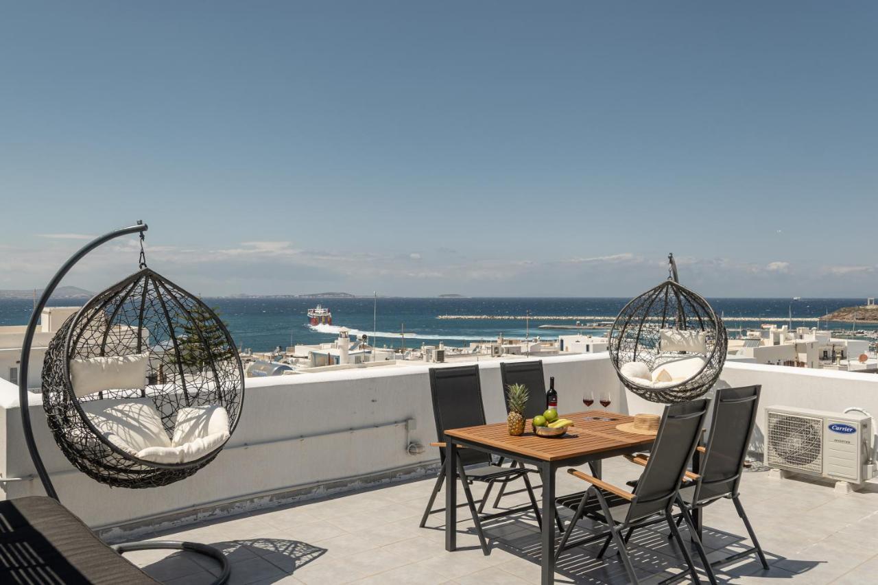 Villa Nektar, Luxury Apartment In Chora Naxos Naxos City Екстер'єр фото